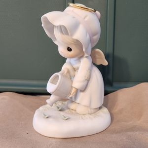 Precious Moments-"Some Water, Some Plant but God giveth the Increase"